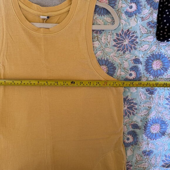 Sleeveless Vintage Style Mini T-Shirt Swing Dress - Picture 6 of 8